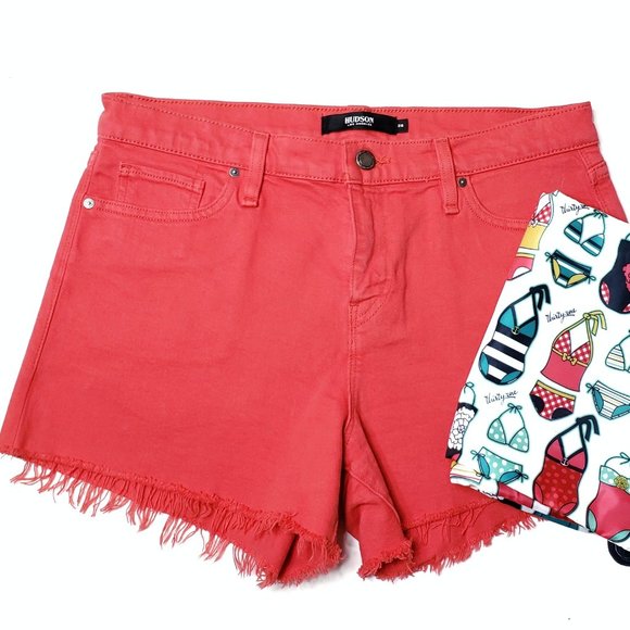 Hudson Jeans Pants - Hudson Gemma Denim Shorts & 31 Gifts Swimsuit Bag, 28
